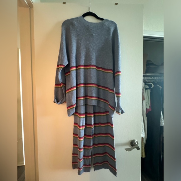 Free People Blue Striped Sweater - Picture 4 of 4